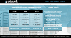 Desktop Screenshot of netmask.hu
