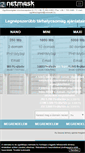 Mobile Screenshot of netmask.hu