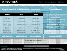 Tablet Screenshot of netmask.hu